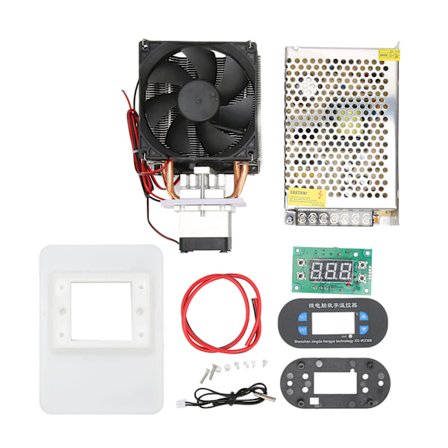 Peltier kjølesystem Rask kjøling Halvleder Lav støy 110/220V Inngang Halvleder kjølesystem for Minikjøleskap