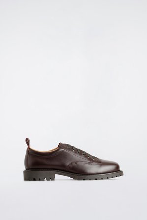 COS Chunky Leather Derby Shoes in Brown - Men