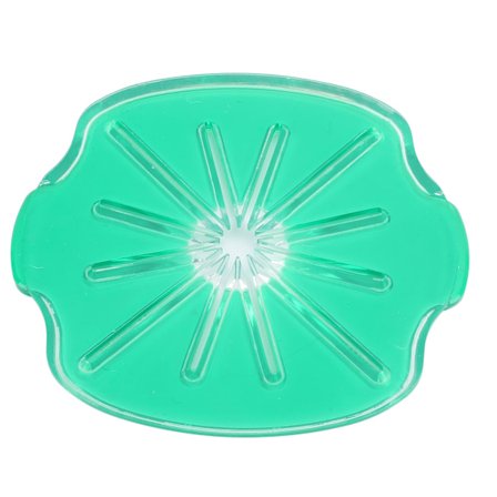 Håndmixer Plastik Stænkskærm Låg Multifunktionel 6 Linjers Madlavning Anti-spild Stænkskærm til Vertikal Mixer Grøn