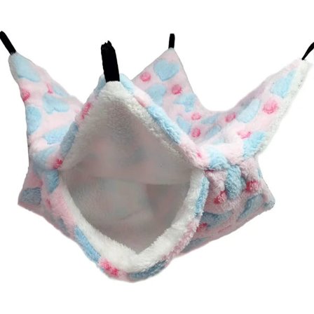 Lille kæledyrshængekøje, hængekøje til chinchillaer, egern, andre små