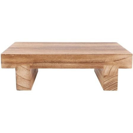 Flerfunktionell inomhus- och utomhuspall i trä för sängbord