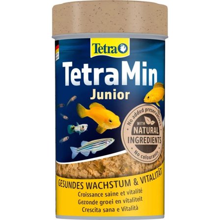 Tetra Min Junior Fiskefôr - 100ml