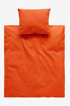 Jotex - Baby Dynetrekksett Tralle/vugge Økologisk Gresskar - ZACK - Kjøp Sengesett til barn hos Jotex