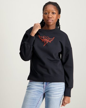 Zadig&Voltaire SWEATSHIRT Svart Tröjor Tjej - Kids Brand Store