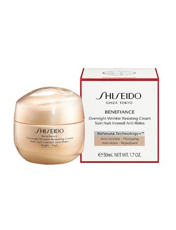 Shiseido Benefiance Neura Overnight Wrinkle Resisting Cream 50 ml, Skincare, Ansigtspleje, Natcreme