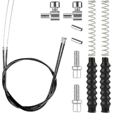 14 delar Rollator Bromskabel Ersättningsdelar, Walker Delar Rollator Bromskabel