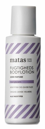 Matas Striber Fugtigheds Bodylotion Uden Parfume 75 ml, Skincare, Kropspleje, Bodylotion