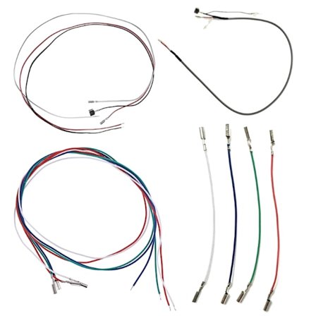 1 sett Kabelledninger Header Wire Cartridge Phono-kabel for platespiller Headshell Diverse musikkenheter