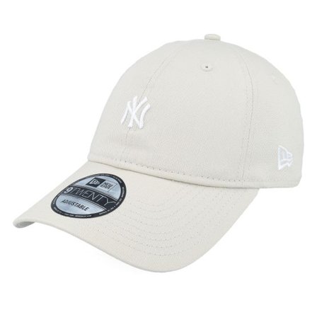 New Era - MLB Beige unconstructed Keps - New York Yankees 9TWENTY Stone/White Dad Cap @ Hatstore