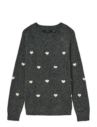 Vero Moda | Vmdoffy Intarsia Ls O-Nck Pullov Ga Noos | S