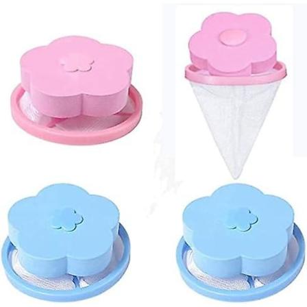 4 Stck Tierhaarentferner Waschmaschine,waschmaschine Mesh Filterbeutel Schwimmende Fusselfilterbeutel,wiederverwendbarer Floating Flusenfnger Tierhaar