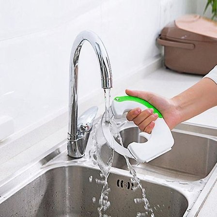 Rullekniv i rustfrit stål, rund