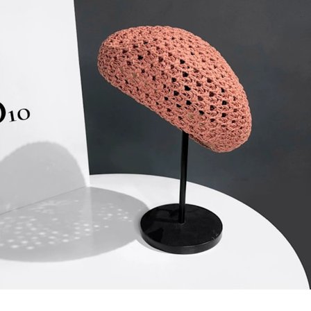 Baretti hattu maalari hattu ORANSSI