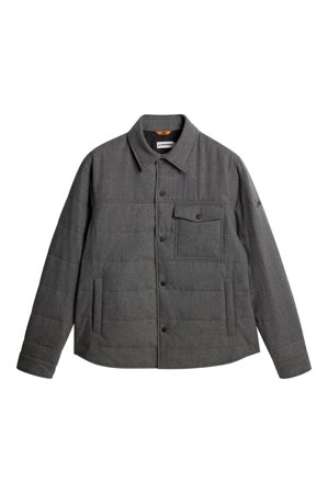 J.Lindeberg - Nelson Padded quilt overshirt - Grey - Man - XL