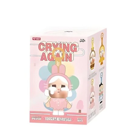 1-pakning - Plysch Blind Box, Crybaby-dukke, Tilfeldig Design Actionfigur, Samleleke