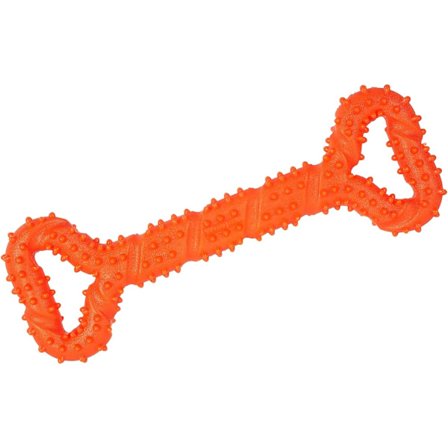 Uforgængeligt, sejt hundetyggelegetøj, sikkert og holdbart hundeben til større hunde, tandrengøringslegetøj til hvalpe, interaktivt hundelegetøj stort