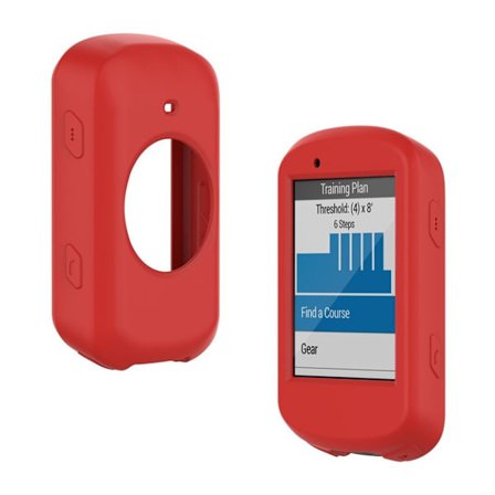 Garmin Edge 530 hållbart silikonfodral - Röd