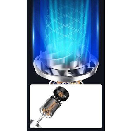 Støvsuger 9000Pa Sterk Sugkraft Bærbar Bilstøvsuger Våt og Tørr Bruk for Hjemmekontor Bilrengjøring Pet-A