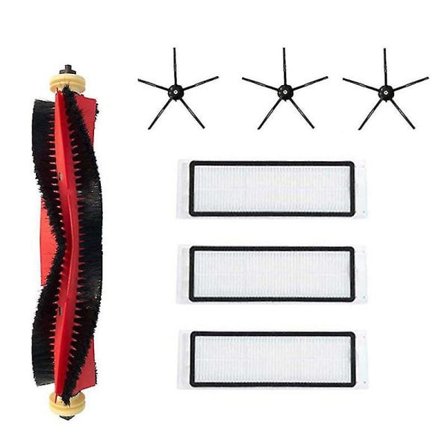 7 stk for Xiaomi Roborock S4 E4 S5 S6 S5 Max Gummi Side Brush Head Brush Roller Hepa Filter Max Bru