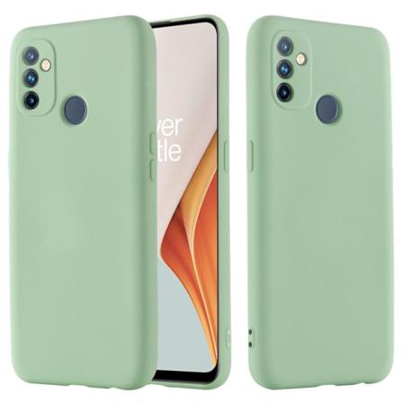 Drop-proof Silicone Skal Oneplus Nord N100 - Grön Grön