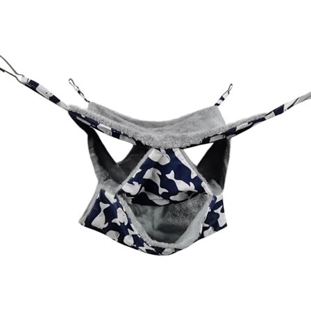 ING Blød og varm hængekøje, velegnet til små gnavere som papegøjer, ørkenrotter og egern, ideel til at sove og lege derhjemme