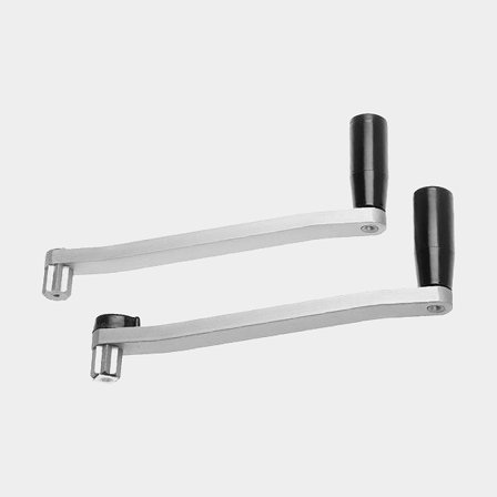 Manivelle de winch Barton Aluminium Winch Handle 8", aluminium, sans verrou, 203 mm