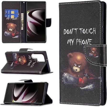 Plånboksfodral Samsung Galaxy S25 Ultra - Don't Touch My Phone