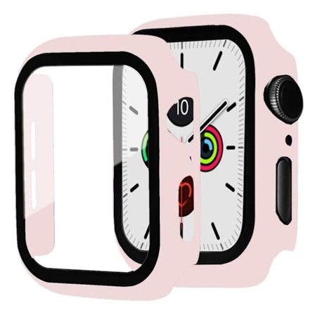 Apple Watch Series 5 / 4 44mm hållbar matt ram - Rosa