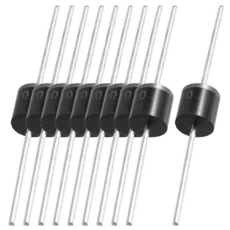 20 STK 10A10 R-6 høyeffekt høystrøm 6A direkte plug-in diode