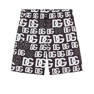 Kids - Dolce & Gabbana Branded Swim Shorts Black 12 Years - Swimwear and coverups - 12 years - Black