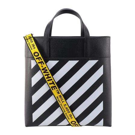 Off White, Handbags Zwart, Heren, Maat:ONE Size