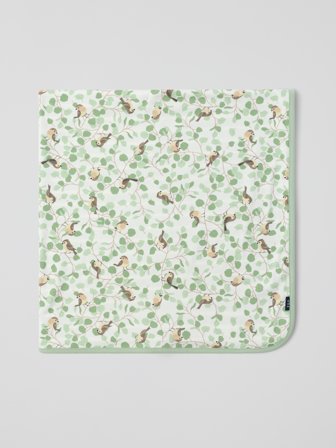 Polarn O. Pyret - Birds blanket - Onesize - Childrenswear - green