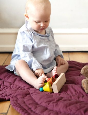 Nofred Tæppe - Purple - 125X5X110CM