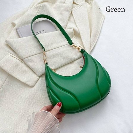 Olkalaukku Kainalolaukku VIHREÄ