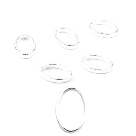 Hollow Thicken Alloy Jewelry Rivet Geometric Patch Manicure Tools Phototherapy Nail Decors M2