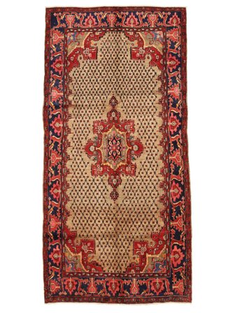 Medalionowy Mały Koliai Dywan 152X297 Wełna