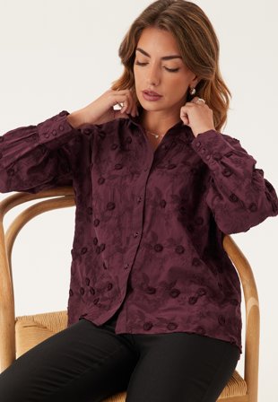 VILA Visimone L/S Shirt Fig Klær