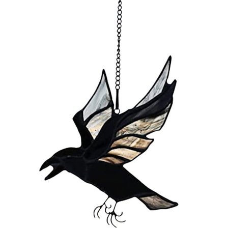 Raven Hængende Dekoration Baggrund Væghængende Indvendig Væg