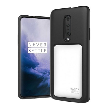 VRS Design Damda High Pro-sköld för OnePlus7 Pro - Gräddvit