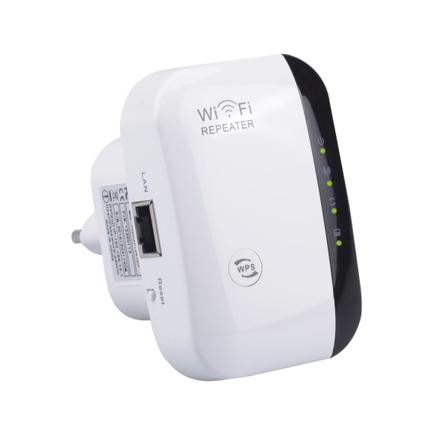300M Wifi Signal Booster Trådløs Repeater Wifi Forstærker Wifi Rækkeviddeforlænger til Hjemmekontor - WELLNGS
