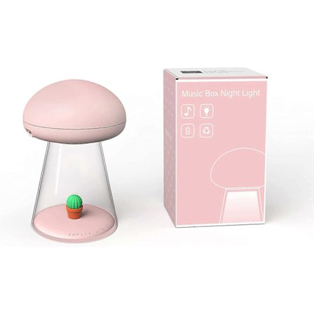 Baby Natlampe, Kawaii Babylampe, Børnenatlampe, Børnelampe med 7 Farveskiftende og Dæmpningsfunktioner, USB-opladet Baby Natlampe