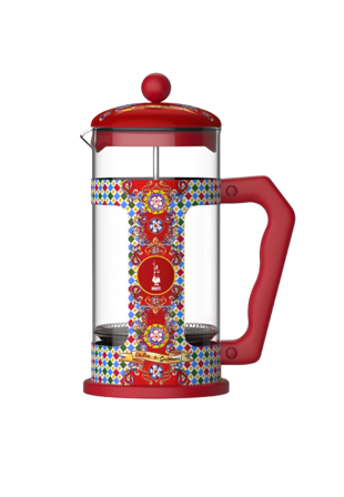 Bialetti Kaffepress 8 kopp D&G MOKA Köksredskap Flerfärgad 1 liter 25x10x18cm