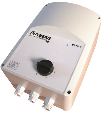 Östberg VRTEC Transformator 1.0 A, Ventilation