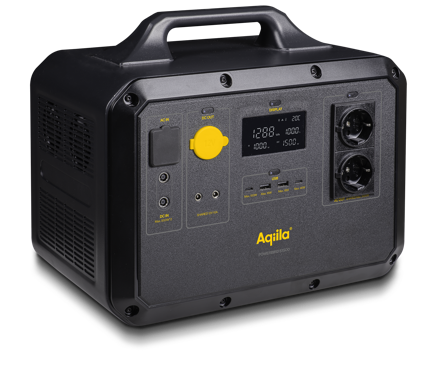 Aqiila Powerbird S1500 Powerstation, Elfordeling & strømforsyning