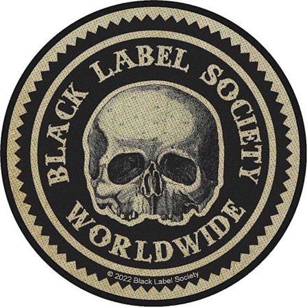 Black Label Society Worldwide Woven Standard Patch One Size Bla
