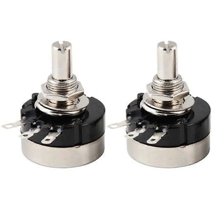 RV24YN20S Kulstoffilm Potentiometer 1Sæt(3PCS) 1K 2K 5K 10K 20K 50K 100K 1M Ohm Med A03 Spole Og Drejeknap
