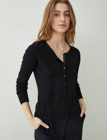 Minus New Laura Cardigan - Black - XXL