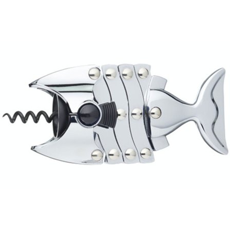 BarCraft Lazy Fish korketrekker' - 'Sølv