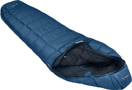VAUDE Sioux 400 Syn synthetic sleeping bags Blue Left Zip