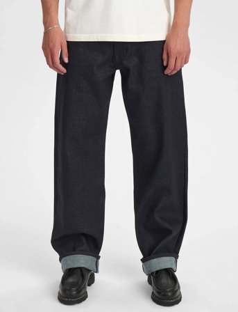 Anerkjendt Akjonas Selvedge Jeans - Navy - 32 x 34